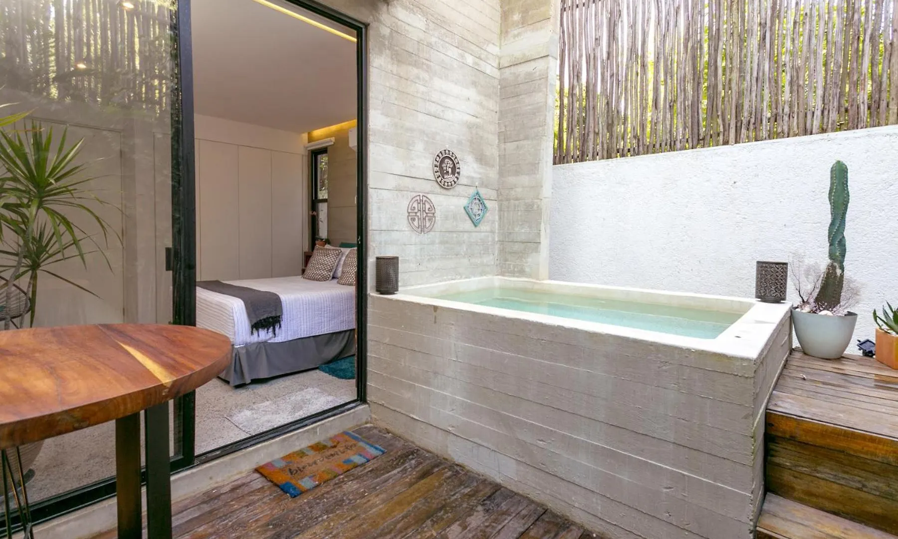 Apartment With Private Plunge Pool At Madara Tulum Earth 1 Meksyk